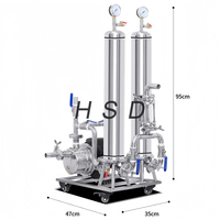 Machine de filtration de liquides pour les grandes et petites entreprises – Filtres à vin pour éliminer la amertume et filtrer le vin de raisin jaune et le vin de riz vieilli