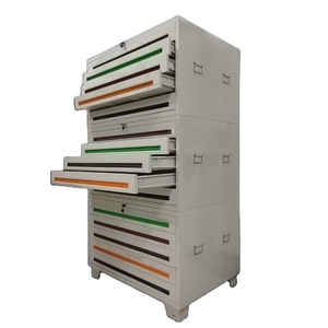 Armoire de rangement plate en acier pour plans et cartes, équipement de bureau et scolaire - Product Image 1