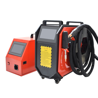 Soldadora Láser de Fibra Portátil 3 en 1 de 1500W 2000W, Refrigerada por Aire, para Soldadura y Limpieza de Metal, para Acero Inoxidable y Acero al Carbono
