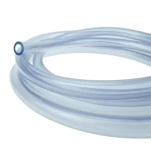 Sealproof Unreinforced PVC ברור ויניל צינורות, מזון כיתה, 1/2-Inch מזהה x 5/8-Inch OD, 100 FT