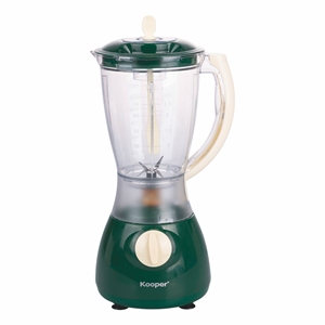 Licuadora de 350 vatios, 4 velocidades, verde y color marfil - Product Image 1