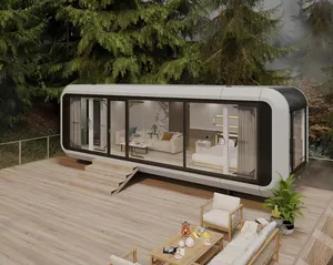 Tinny Prefabricated House Apple Pod Smart Home Space Capsule Hotel Sleeping Bed Cafe House Outdoor Furniture