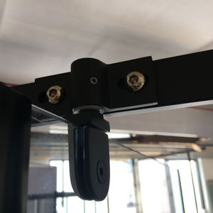 Mampara de Ducha con Puerta Corredera de Vidrio Estilo Hogareño, Precio OEM ODM, Kit Completo para Baño, Puerta de Ducha Negra - Product Image 2
