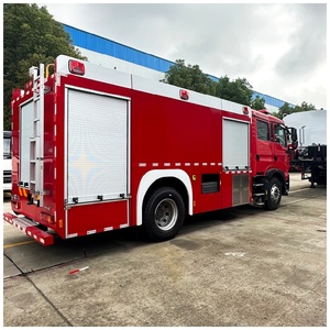 Camion de pompiers HOWO Diesel 4X2 neuf avec réservoir d'eau de 8000L, camion-citerne de sauvetage, prix - Product Image 4