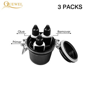 Quewel — réservoir de stockage de colle pour extensions de cils, conteneur de stockage d'adhésifs individuels, pot de stockage scellé pour cils - Product Image 5