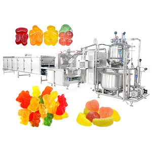 Ligne de production entièrement automatique de bonbons gélifiés, <span class=keywords><strong>machine</strong></span> à fabriquer des bonbons gélifiés à la pectine et à la gélatine - Product Image 1