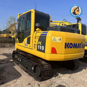 Excavadora de cadenas Komatsu PC110-8 reacondicionada usada de 11 toneladas con motor Komatsu, con garantía de vídeo y calidad - Product Image 2