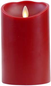 <span class=keywords><strong>Bougie</strong></span> <span class=keywords><strong>LED</strong></span> sans <span class=keywords><strong>flamme</strong></span> scintillante à <span class=keywords><strong>flamme</strong></span> 3D <span class=keywords><strong>rouge</strong></span> pour la Saint-Valentin - Product Image 2