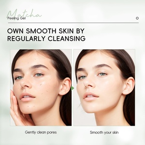 LAIKOU 60g Gel Exfoliante Facial Natural y Orgánico de Matcha para Limpieza Profunda, Marca Privada - Product Image 6