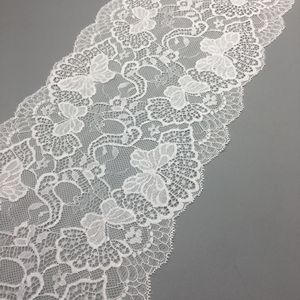 New Lace Fabric for Bridal Wedding Dresses 18cm Floral Embroidered Ribbon Trim with <strong>Sequins</strong> Luxury Style for Clothing and <strong>Bra</strong> - Product Image 3