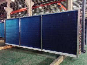 Condensador de tubo de cobre con aletas anticongelantes para unidades de tratamiento de aire (UTA) y soluciones de bobinas congeladas - Product Image 2