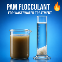 Polyacrylamide Anionique à Haut Poids Moléculaire APAM Floculant 18 Millions de MW