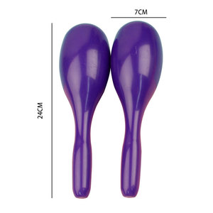 Fourniture en gros <span class=keywords><strong>de</strong></span> percussion Orff : Grande <span class=keywords><strong>boule</strong></span> <span class=keywords><strong>de</strong></span> <span class=keywords><strong>sable</strong></span> ovale en plastique pour enfants, pour la stimulation visuelle, la préhension et la coordination œil-main - Product Image 2