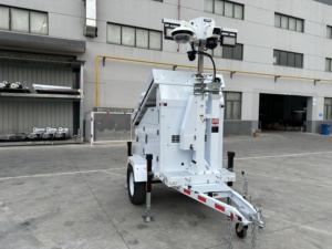 Sistema de Vigilancia con Batería de Litio Duradera para Sitios Mineros, Remolque de Monitoreo CCTV con Energía Solar - Product Image 5