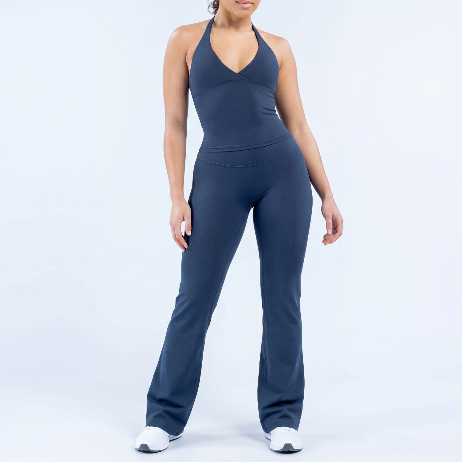 Navy blue [tank top + pants]