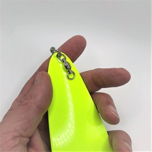 SEASKY OEM nouveaux leurres en métal Spinner cuillère pour la pêche en bateau océanique 5 1/<span class=keywords><strong>2</strong></span> "leurres à la traîne grand jeu appât gabarit brochet saumon leurre de pêche - Product Image 4