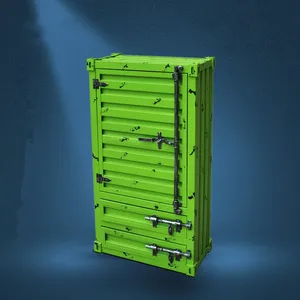 Mesita de Noche de Hierro Estilo Industrial Personalizable <span class=keywords><strong>2022</strong></span>, Caja de Almacenamiento Creativa Vintage y Decorativa para Sala de Estar o Bar - Product Image 4