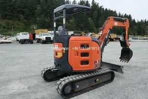 Tracteurs agricoles d'occasion à prix avantageux, mini-excavatrices HITACHI ZX30 3.0t pour travaux de jardinage en excellent état - Product Image 4