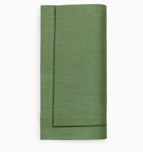 Servilletas de Lino 100% Naturales, Color Verde Bosque, Hechas a Mano con Dobladillo, Reutilizables, Cuadradas, Ecológicas para Uso en Aviones - Product Image 5