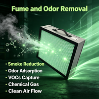 Filter Karbon PRO500 untuk KNOKOO FES350 PURE AIR E350 E430 XL300 XL700 VEVOR FC-2001S Penghisap Asap Solder SX8/SZ1 FX2 Pemurni Udara