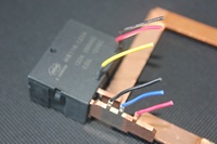 Relé de Retención E-POWER HR116-120A 120A de Doble Bobina DC12V Monofásico, Medidor de Energía Prepago Compatible con ROHS, Entrada 110-250V