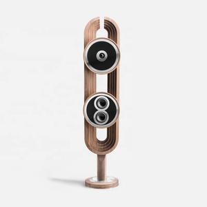 Enceinte Hi-Fi sur pied Art Concept, enceinte stéréo verticale haut de gamme en bois massif pour salon, villa, home cinéma - Product Image 2