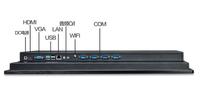 Ordinateur industriel à écran tactile PCAP robuste de 19 "pouces Terminal PC en libre-service avec imprimante Lecteur de codes à barres NFC/RFID