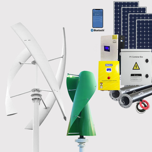 Système d'énergie solaire éolienne verticale domestique R&X RX-XV 1KW 3KW 5KW 10KW 96V-380V VAWT RX-XV de fabrication chinoise - Product Image 1