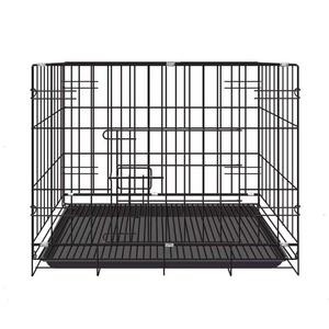 Ventes en gros de cages pour chiens de petite race, pliables, empilables, en métal, écologiques, avec fermeture à bouton - Product Image 1