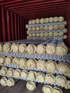 Rouleau de clôture en treillis galvanisé de 100 pieds, maille cyclone de 8 pieds et 6 pieds, revêtement en PVC, clôture en chaîne de mailles avec 50 pieds de FSC - Product Image 2