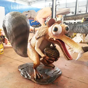 Figura de ardilla de dibujos animados para Centro Comercial - Product Image 1