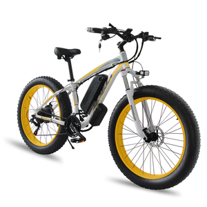 Vélo de montagne électrique à gros pneus de 26 pouces avec batterie Li-ion 48V, moyeu de dérailleur de 60 km, style sport pour la conduite en ville tout-terrain - Product Image 4