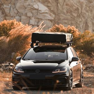 Tente de toit portable Wildland pour voiture, 2 personnes, double couche, imperméable, pour SUV et camionnette, installation rapide, toutes saisons - Product Image 5