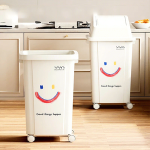 Contenedor de <span class=keywords><strong>Basura</strong></span> al por Mayor de 100L, <span class=keywords><strong>Cubo</strong></span> de Almacenamiento de Plástico <span class=keywords><strong>con</strong></span> <span class=keywords><strong>Ruedas</strong></span>, Contenedores de Residuos Móviles Grandes para Hogar, Cocina y Exteriores - Product Image 1
