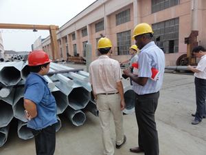 Poste <span class=keywords><strong>de</strong></span> Metal Galvanizado <span class=keywords><strong>para</strong></span> Energía Eléctrica <span class=keywords><strong>de</strong></span> 12m-800 DaN <span class=keywords><strong>para</strong></span> Línea <span class=keywords><strong>de</strong></span> Transmisión - Product Image 4