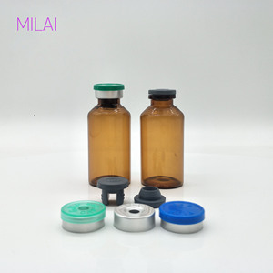 Farmaceutische 2Ml 4Ml 5Ml 6Ml 7Ml 8Ml 10Ml 15Ml 20Ml 30Ml Heldere Amberkleurige Glazen Buisvormige Flesjes Injectie Steriele Reageerbuisje Flacon - Product Image 1