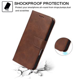 Étuis de téléphone portables en cuir luxueux pour Vivo S20 Y19S Y300 Pro V40 Lite IQOO Z9 Z9X Z8X avec porte-carte d'identité, étui à rabat NFC - Product Image 2
