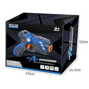 Jouets de tir interactifs pour enfants, série de pistolets électriques, boucliers, pistolet laser à induction infrarouge - Product Image 4
