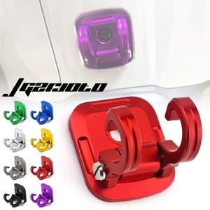 Accessori <span class=keywords><strong>Moto</strong></span>: Gancio Portacasco Anteriore in Alluminio con Blocco di Sicurezza per <span class=keywords><strong>HONDA</strong></span> GIORNO 125 - Product Image 1