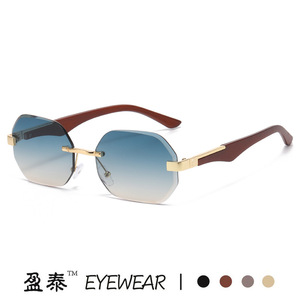 Eyewear Irregular <b>Square</b> <b>Sunglasses</b> UV400 PC Lens Unisex Fashion Sun Glasses - Product Image 5