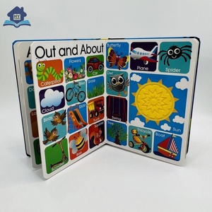 Usine écologique enfants animaux à couverture rigide toucher et sentir <span class=keywords><strong>100</strong></span> <span class=keywords><strong>premiers</strong></span> <span class=keywords><strong>mots</strong></span> livres de bord en gros impression de <span class=keywords><strong>livre</strong></span> personnalisée - Product Image 4