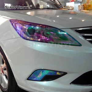 Vinilo para Faros Delanteros de Coche, Antiarañazos, Color Camaleón Holográfico - Product Image 6