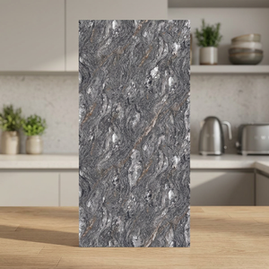 Roar Black <b>Matte</b> Porcelain <b>Floor</b> Tiles 600x1200mm Non Slip Wear Resistant Wall <b>Floor</b> Tiles - Product Image 1