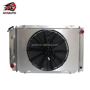 Radiateur en aluminium avec carénage de ventilateur pour <span class=keywords><strong>Ford</strong></span> Fairmont Granada LTD Mustang Thunderbird/Lincoln Continental/Mercury Capri 1978-1993 - Product Image 1