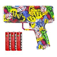 Pistola de Juguete Realista para Disparar Dinero en Efectivo, Fabricada en Plástico ABS para Fiestas, Modelo MY5 de Toysrunner, para Mayores de 2 Años