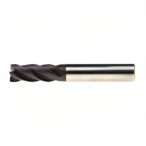 ดอกกัดคาร์ไบด์ Ttake Ta1408 เคลือบนาโน TiAlN มุมเฉือน 35 38 องศา แบบ 4 ฟลุต - Product Image 2