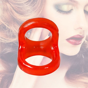 Male Fine <strong>Double</strong> <strong>Loop</strong> Soft TPE Balls Lock <strong>Loops</strong> Ejaculating Dick <strong>Ring</strong> Sex Toys for Man Gay <strong>Delay</strong> Ejaculation Penis <strong>Rings</strong> - Product Image 6