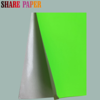 Papier fluorescent format A4 papier autocollant couleur auto-adhésif papier de couleur auto-adhésif pour imprimante laser et jet d'encre