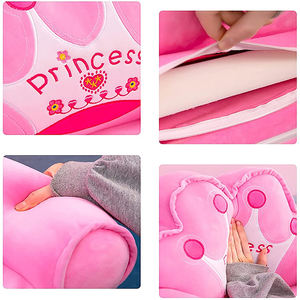 Sofá plegable de 2 capas para niños, silla de descanso con respaldo, asiento de suelo de felpa, esterilla de siesta, cama de día tapizada, sofá cama con tapa abierta - Product Image 5