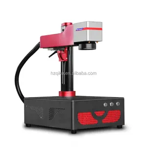 QK-F30D 20/30/50W Desktop Mini Faser Laser Markierung Gravur Maschine Metall Gravur Laser